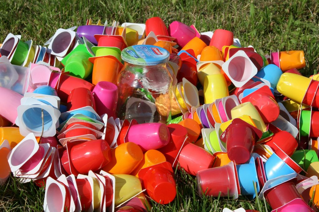 créativité plastique déchets