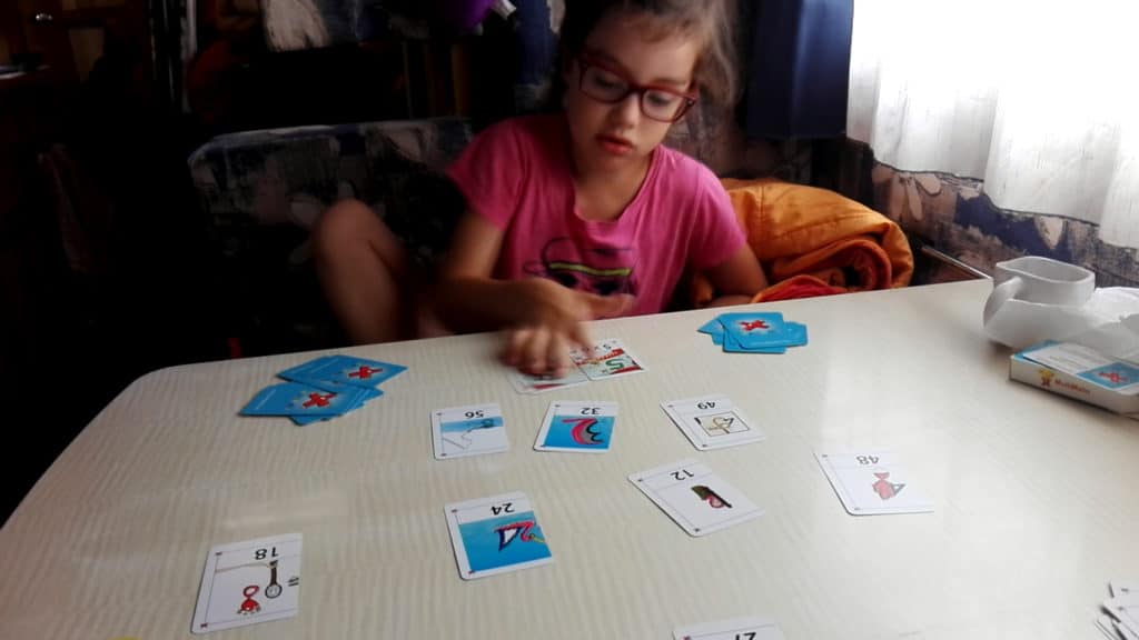 Multimalin jeu de cartes tout en un tables de multiplication
